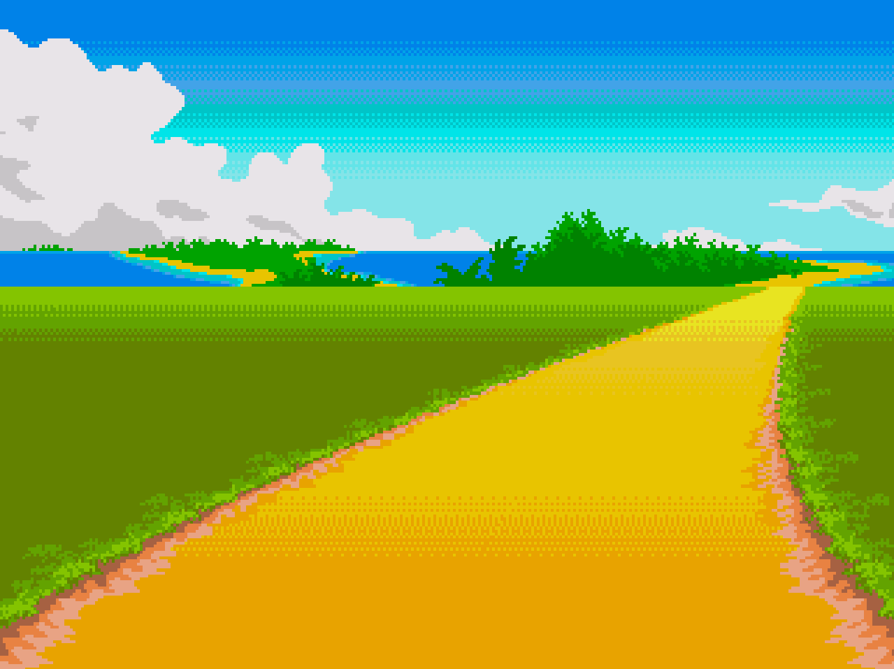 Sky not scrolling - road bent.png