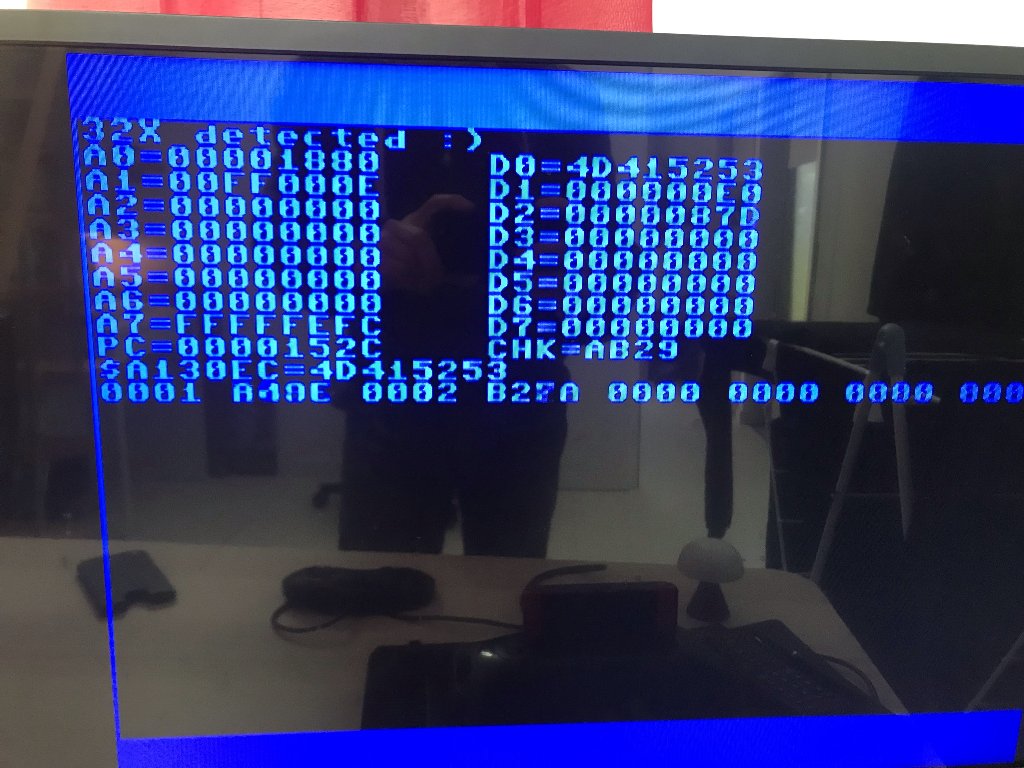 16-bit access. CommPort0 = Cache Through SDRAM, CommPort4 = Private RAM