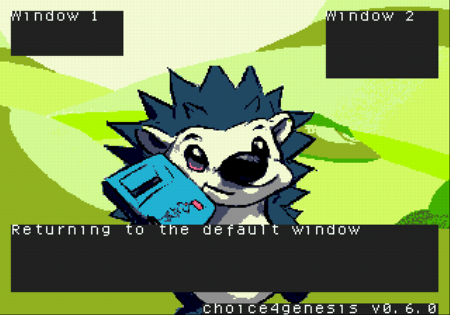 Screenshot of version 0.6.0